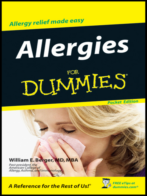 Title details for Allergies For Dummies by William E. Berger, MD, MBA - Available